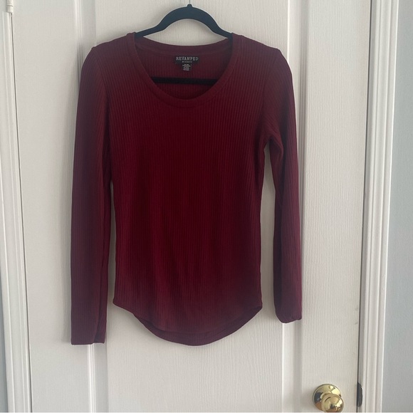 Revamped Ribbed Long Sleeve Shirt - Picture 2 of 7